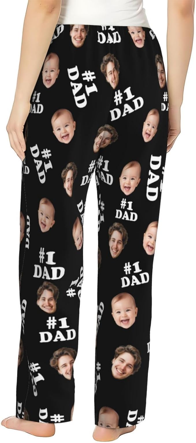 Personalized Pajama Pants For Men Women Custom Pajama Pants With Face Custom Face Pajamas Funny Customized Gifts