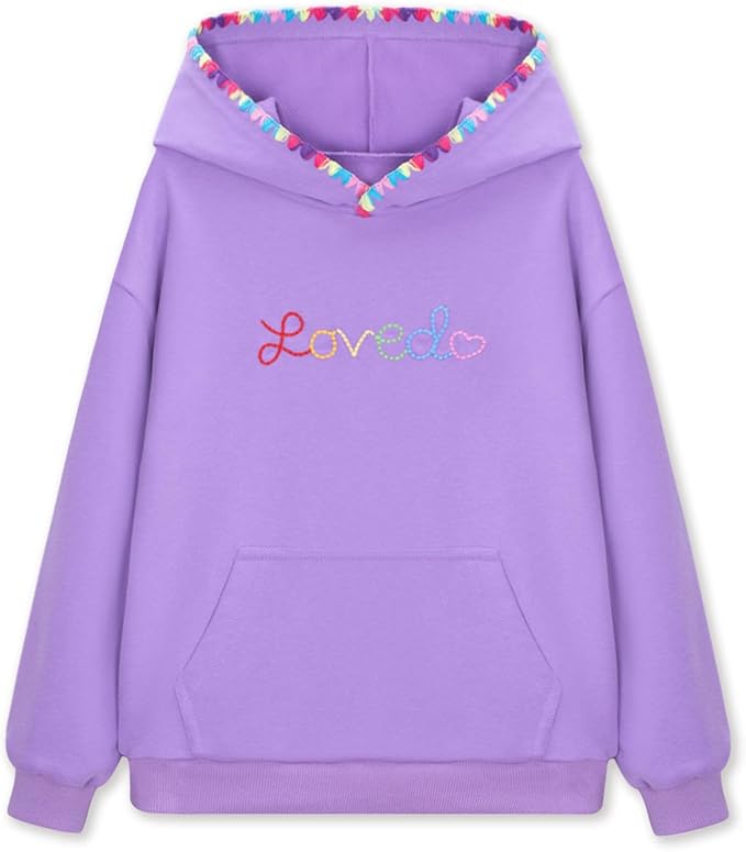 WELAKEN Sweatshirts for Girls Toddler & Kids II Little Girl's Pullover Tops Sweaters & Hoodies