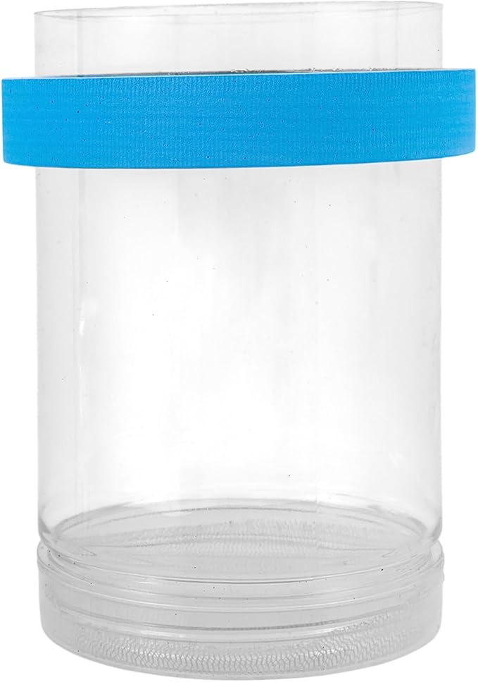 Suspensions Breeder Box, Floating Mesh Isolation Fish Tank Separator Set, Ideal for Aquatic Pets, Small, Blue, 1 Set