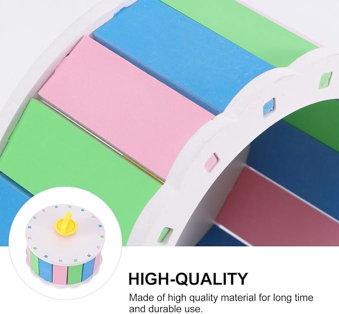 POPETPOP Silent Running Wheel 5.11 Inch Ultra-Quiet Hamster Exercise Wheel for Small Animals Gerbils Hedgehogs Pet Fitness Toy