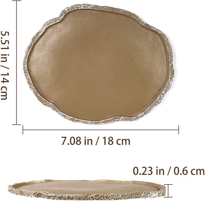 UEETEK Reptile Water Dish: Resin Bowl for Snakes, Turtles, Lizards, 7 x 5.5 x 0.3 inch