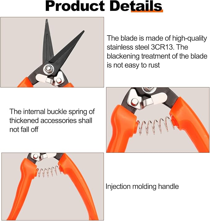 Professional Sheep Hoof Trimmer Scissors, Versatile Sheep Hoof Trimmer for Sheep, Goats and Alpacas with Non-Slip Handles for Safe and Precise Hoof Trimming (8 Inch)