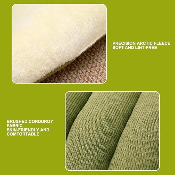 CutyPet Winter Cave,Warmth Cozy Comfort Plush Pet Cave,Cute Cozy Safe Hideaway Cat Bed with Removable Cushion,Warm Soft Removable Washable for Cats and Dogs (Purple, L:22.44 * 14.56 * 11.02 in)
