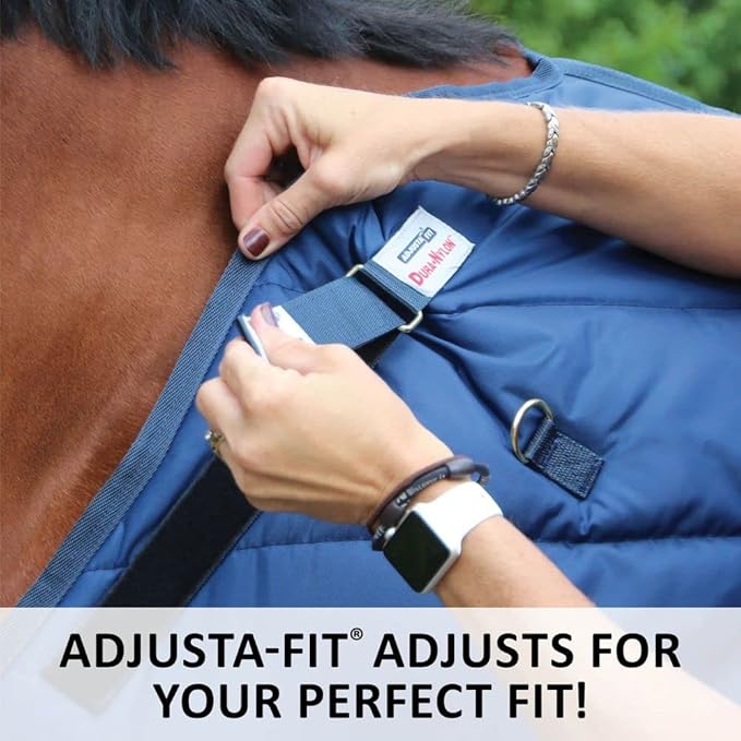 Dura-Nylon Cutback Westcoast Horse Stable Blanket | Medium Weight Horse Blanket | Durable & Breathable | Stable Horse Blankets & Sheets