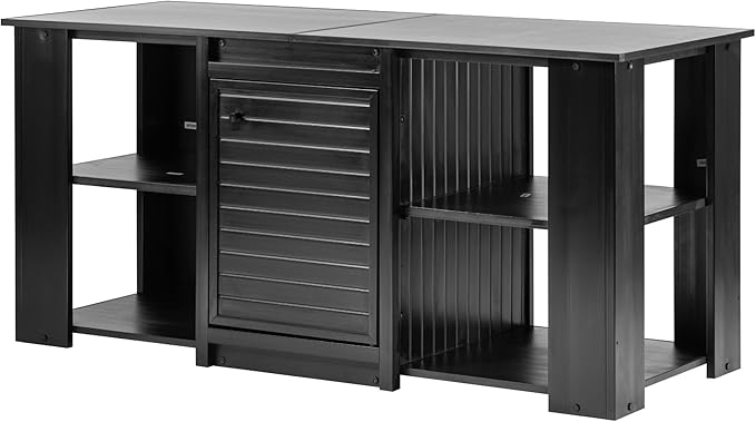 New Age Pet ECOFLEX X-Large Reptile Enclosure with Matching Cabinet Stand Set in Black