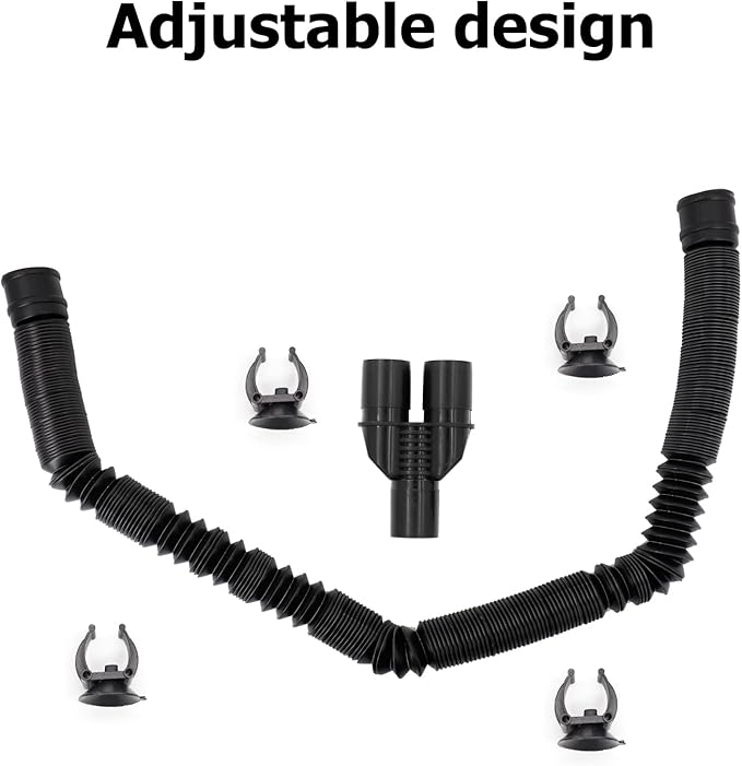 Reptile Fogger Extension Tube, Accessories of Reptile Humidifier Mister Suitable for Reptiles Amphibians and Terrarium