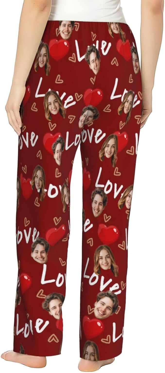Personalized Pajama Pants For Men Women Custom Pajama Pants With Face Custom Face Pajamas Funny Customized Gifts