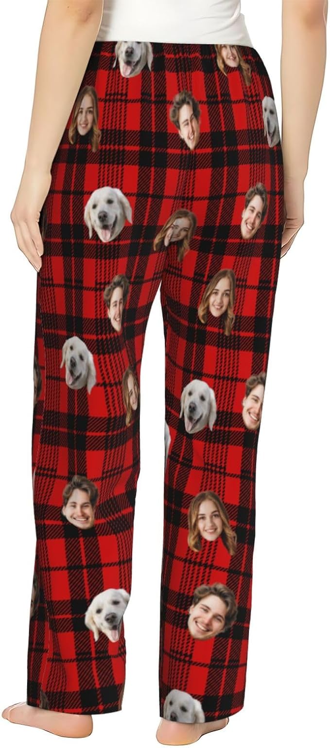 Personalized Pajama Pants For Men Women Custom Pajama Pants With Face Custom Face Pajamas Funny Customized Gifts