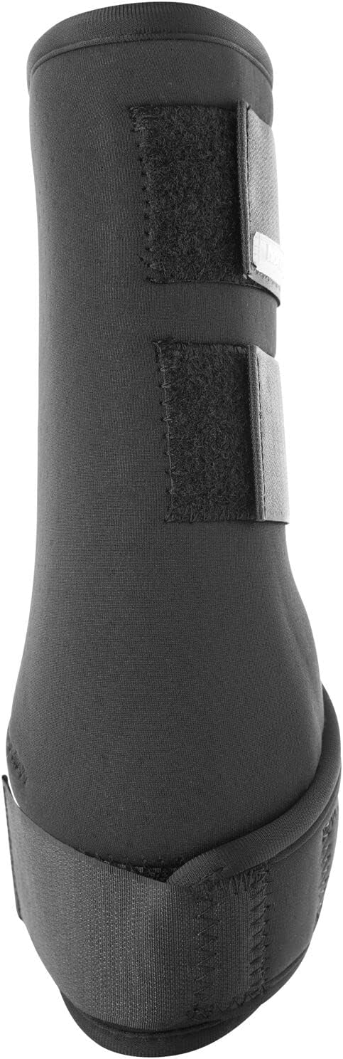 HORZE Brushing Splint Boots for Horses (Pair) - Durable Neoprene, Secure Closure, Lightweight - Black - M