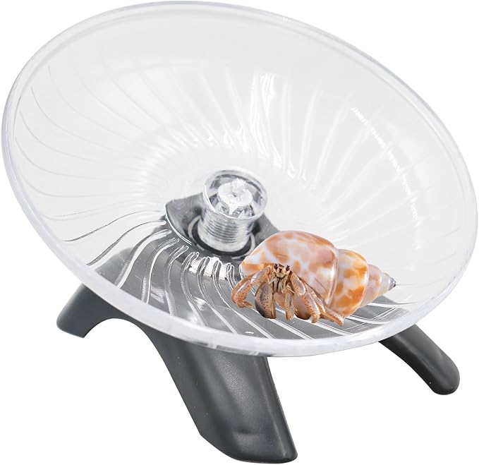 Hermit Crab Toys, Hamster Wheel, Hermit Crab Accessories, Hermit Crab Climbing Toys, Hermit Crab Accessories for Tank, Hermit Crab Supplies, Running Wheel Toys Suitable for Hermit Crab, Hamster, Rat