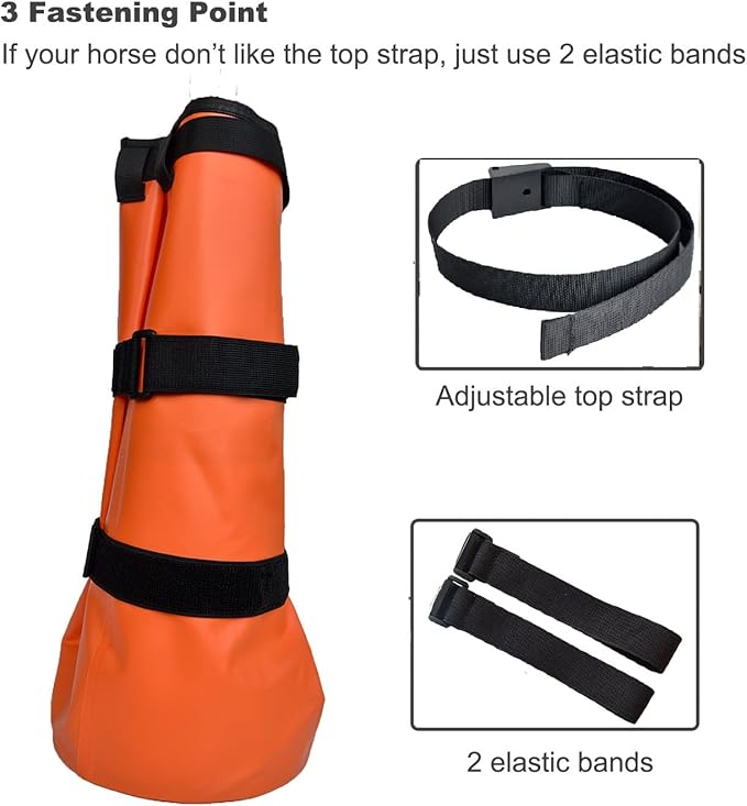 yeezo Hoof Soaking Boot Horse Soaker Hooves Treatment Bag with EVA Pad 1 Pair