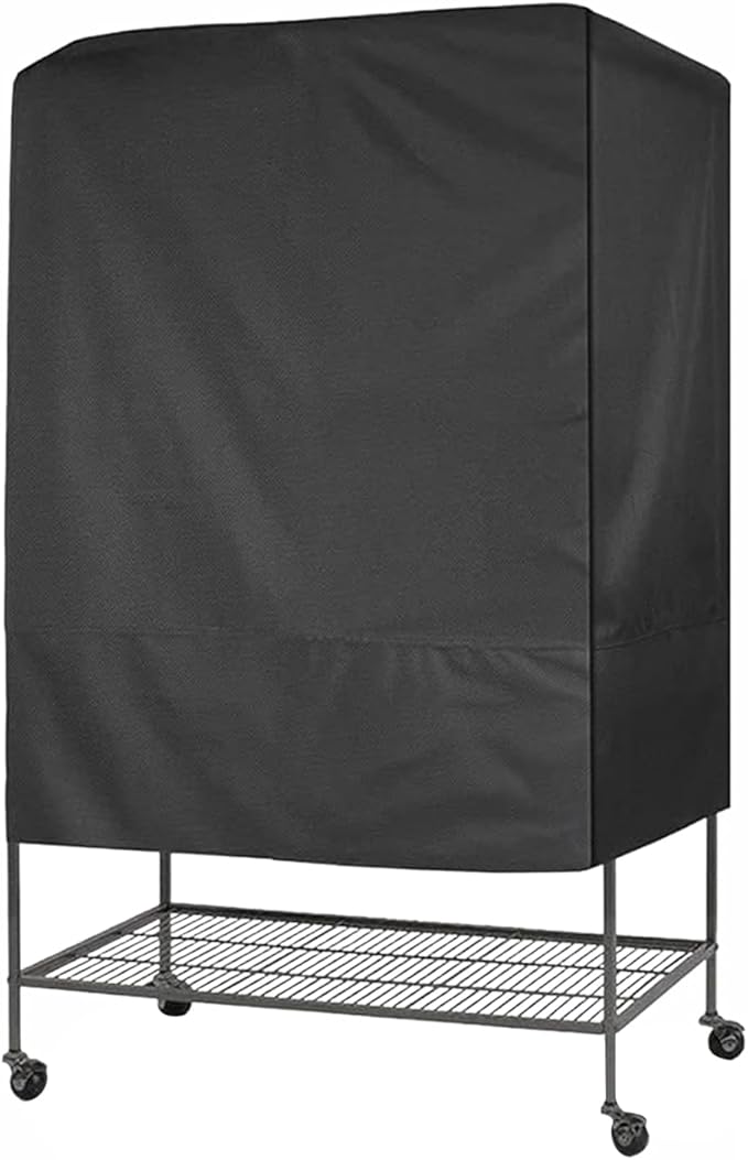 Bird Cage Cover,Breathable Black Out Lightweight Washable Dust Proof Hood for Lovebird Canary Conure Cockatiel Parakeet Pet Night
