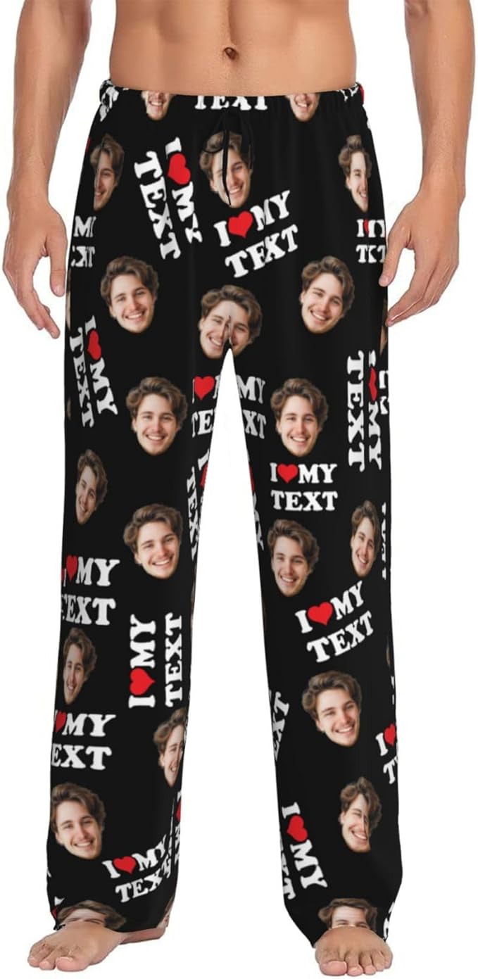Personalized Pajama Pants For Men Women Custom Pajama Pants With Face Custom Face Pajamas Funny Customized Gifts