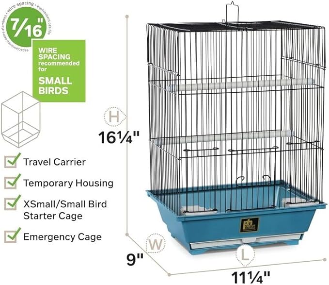 Maykoosh Global Glam Bird Cage with Elegant Mediterranean-Inspired Design, Spacious Interior, Durable Construction, and Stylish