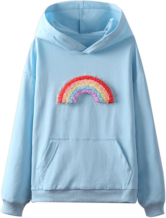 WELAKEN Sweatshirts for Girls Toddler & Kids II Little Girl's Pullover Tops Sweaters & Hoodies