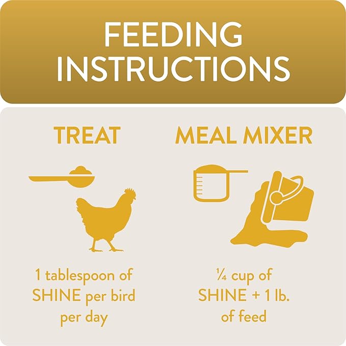 Shine, Functional Poultry Treats for Skin and Feather Support, 1.5 lb (Pack of 2)