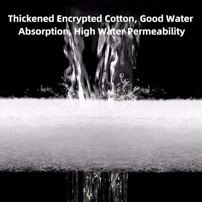 Aquarium Filter Pad 39.4 x 11.8in 2pcs Aquarium Filter Media for Crystal Clear Water Fish Tank Ponds Garden Saltwater Fershwater Plant Trutle