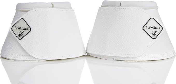 LeMieux Leather WrapRound Overreach Horse Boots - Over Reach or Bell Boots for Horses - Protective Gear and Training Equipment - Equine Boots, Wraps & Accessories