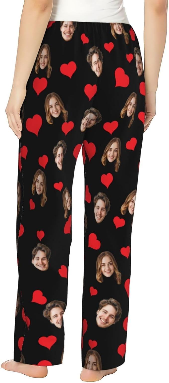 Personalized Pajama Pants For Men Women Custom Pajama Pants With Face Custom Face Pajamas Funny Customized Gifts