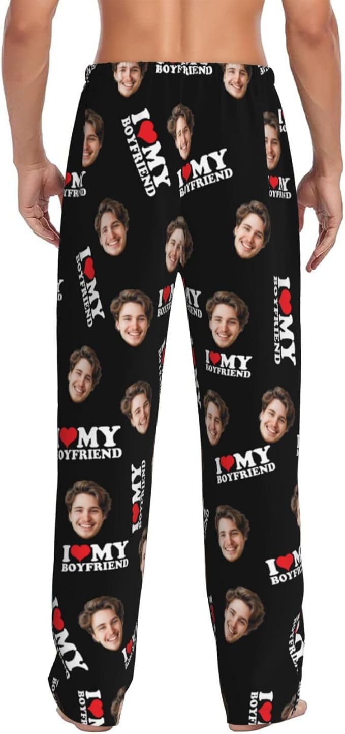 Personalized Pajama Pants For Men Women Custom Pajama Pants With Face Custom Face Pajamas Funny Customized Gifts
