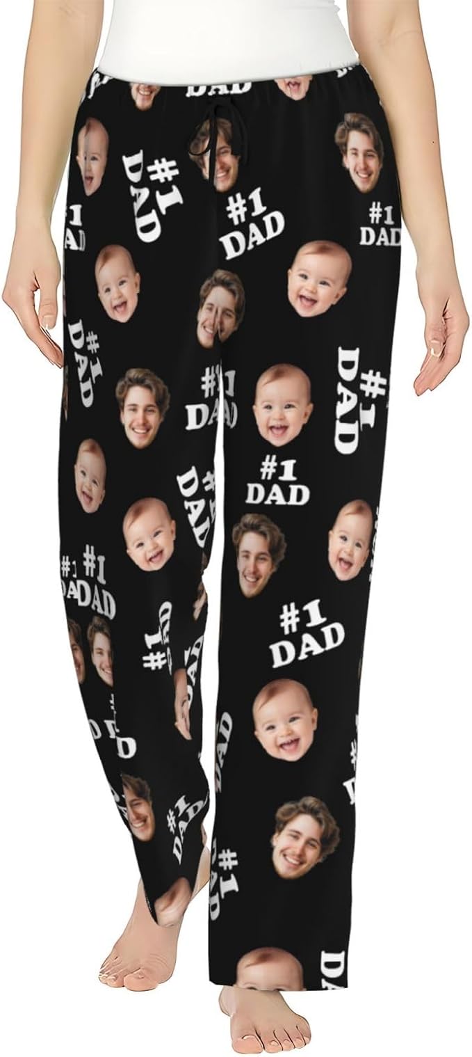 Personalized Pajama Pants For Men Women Custom Pajama Pants With Face Custom Face Pajamas Funny Customized Gifts