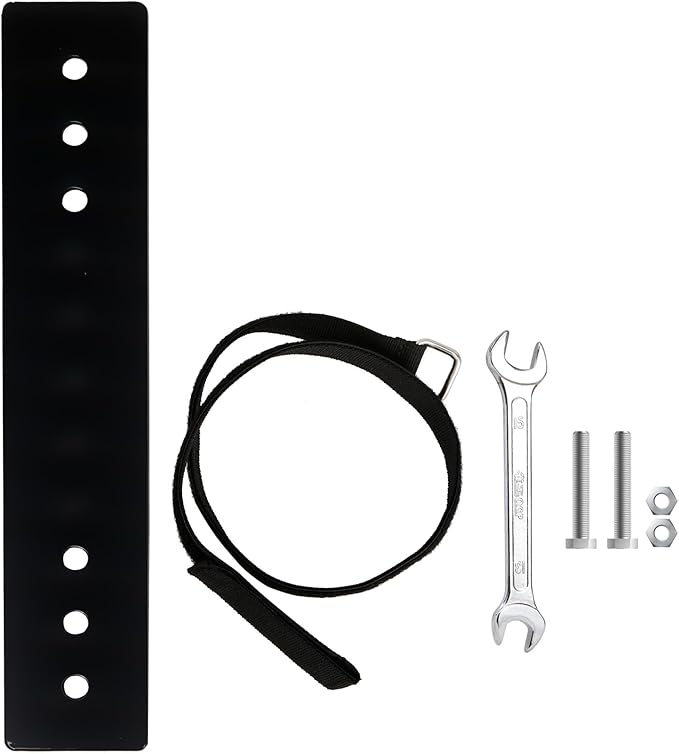 Livestock Stand 9.8 inch Height Adjustable, Goat Stand 5.9 inch Length Adjustable，Metal Livestock Stand Attachment Nose Loop Headpiece, Trimming Stand for Goat & Sheep.