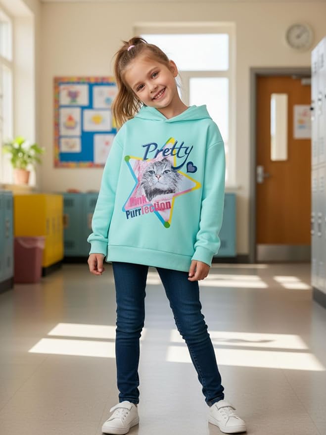 WELAKEN Sweatshirts for Girls Toddler & Kids II Little Girl's Pullover Tops Sweaters & Hoodies