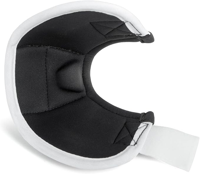 Jeffers Equine No Turn Bell Boots for Horses - White, Medium | Shock Absorbing Hoof Protection | Secure Double Hook & Loop Closure, Perfect for Travel, Turnout, Training, & Riding - 1 Pair