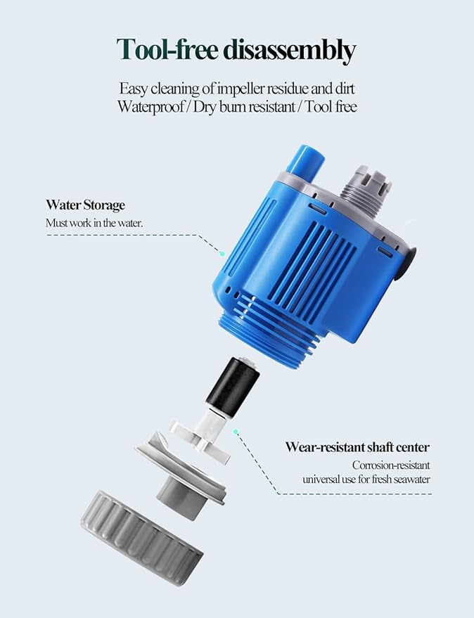 boxtech Upgraded Electric Aquarium Cleaner, 12V DC/28W Auto Fish Tank Gravel Cleaning kit 6 in 1 Change Water and Wash Sand Filter for Aquarium 10-200 Gallon