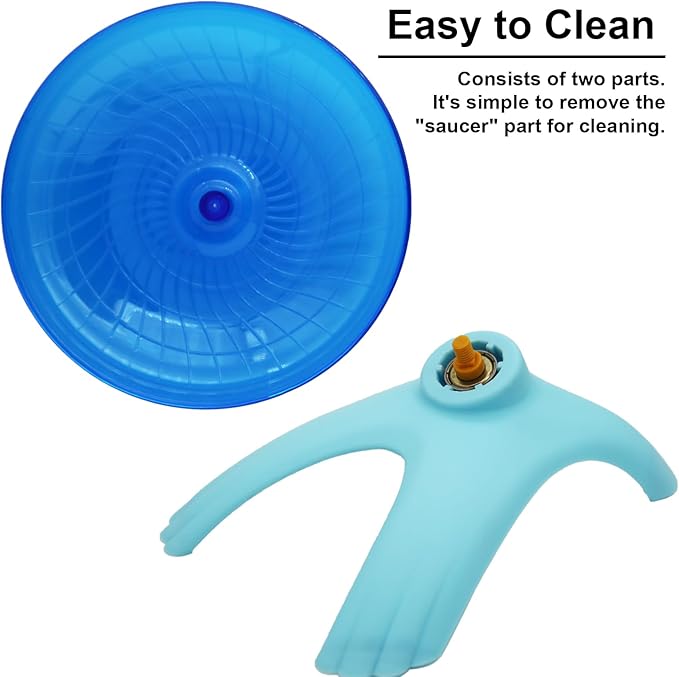 Hermit Crab Climbing Toy, Hermit Crab Exercise Wheel, Super Silent Small Animal Wheel, Hermit Crab Tank Accessories, for Hermit Crab, Hamster, Gerbil