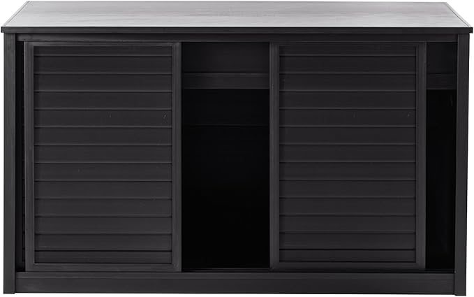 New Age Pet ECOFLEX Large Reptile Enclosure with Matching Cabinet Stand Set in Black