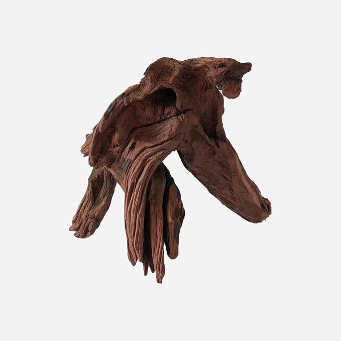LYPHARD AQUARIUMS Natural Driftwood for Aquarium Decor, L7.87×W8.27×H9.45 Inches Large Drift Wood Decorations for Reptile Hide, Fish Tank, Optional Shapes