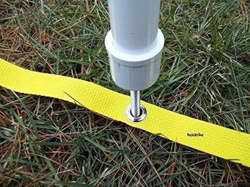 Dog Agility Equipment Deluxe Beginner Set, 3 Bar Jumps, 6 Weave Poles,1 Octagon Hoop Jump Agility Course for Dogs