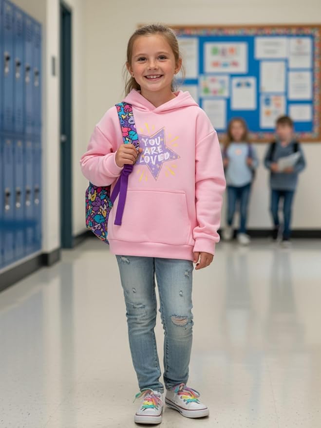 WELAKEN Sweatshirts for Girls Toddler & Kids II Little Girl's Pullover Tops Sweaters & Hoodies