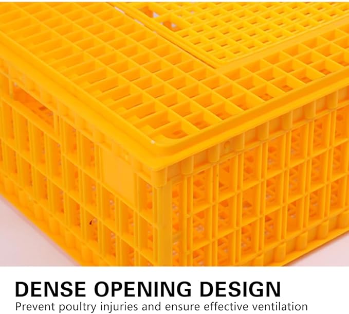 Poultry Carrier Crate Plastic Chicken Transport Crate Cage Heavy Duty Chicken Carrier Crates Crates Transport Box