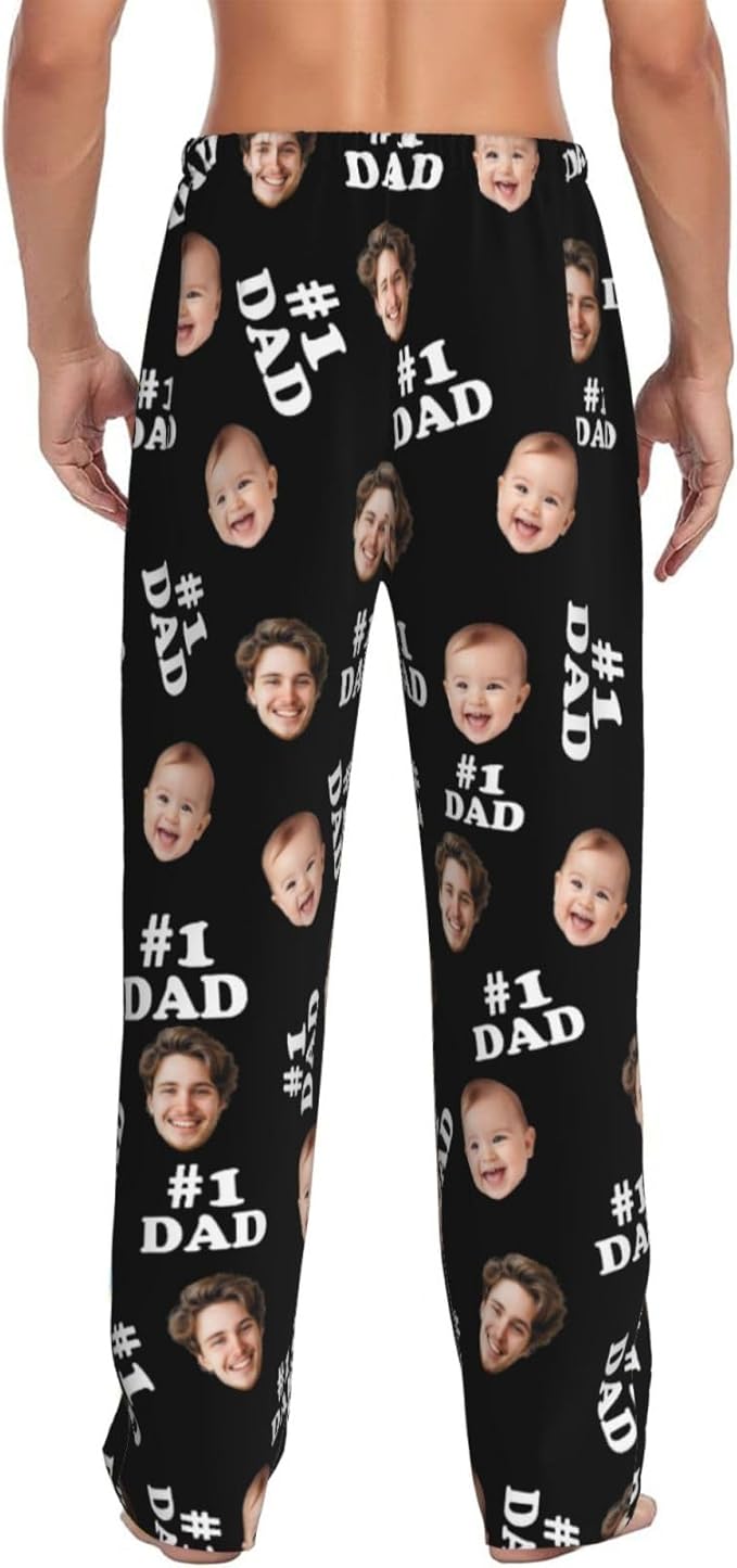 Personalized Pajama Pants For Men Women Custom Pajama Pants With Face Custom Face Pajamas Funny Customized Gifts