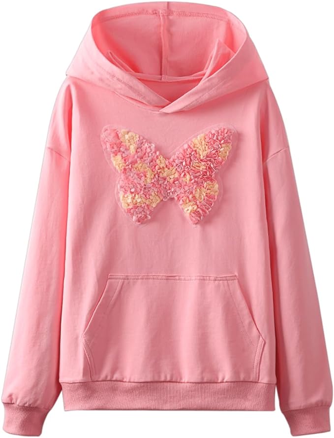 WELAKEN Sweatshirts for Girls Toddler & Kids II Little Girl's Pullover Tops Sweaters & Hoodies