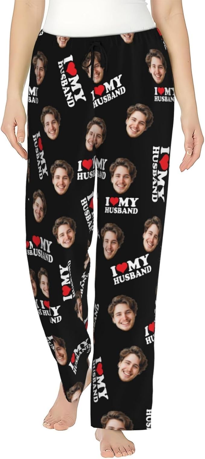 Personalized Pajama Pants For Men Women Custom Pajama Pants With Face Custom Face Pajamas Funny Customized Gifts