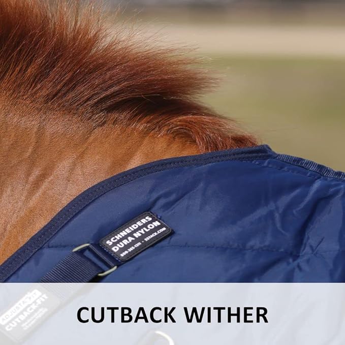 Pony Leg Strap Medium Weight Horse Stable Blanket | Perfect for Ponies | Custom Fit with Cutback Wither | Durable & Breathable