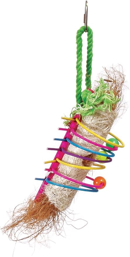 Prevue Pet Products Tropical Teasers Rings of Fire Bird Toy, Multicolor
