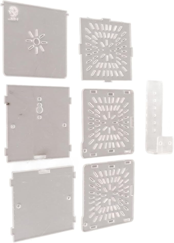Estink Acrylic Transparent Fish Breeding Isolation Box Aquarium Hatchery Incubator Holder, with Hook and Sucker Design (10CM*10CM*10CM)