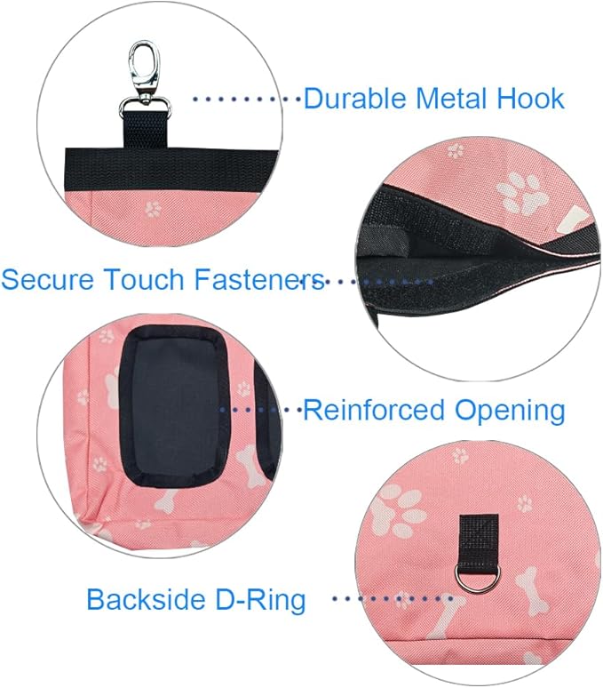 Guinea Pig Hay Feeder, Hanging Rabbit Hay Feeder Bag for Guinea Pigs Bunnies Chinchillas. Pinkbones