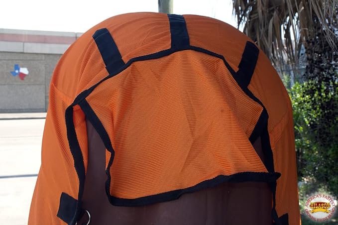 HILASON Horse Fly Sheet - Summer Spring UV Protection Mesh Bug Mosquito FlySheet for Horses | Fly-Sheet