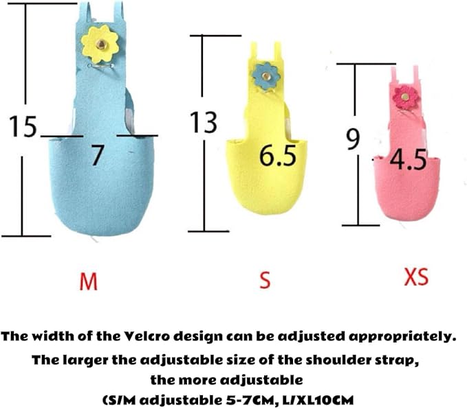 Parrot Clothes, Bird Diapers, Tiger Skin Peony, Flight Suit - Key Features for Avian Comfort and Style (Yellow, XS, Count, 1)