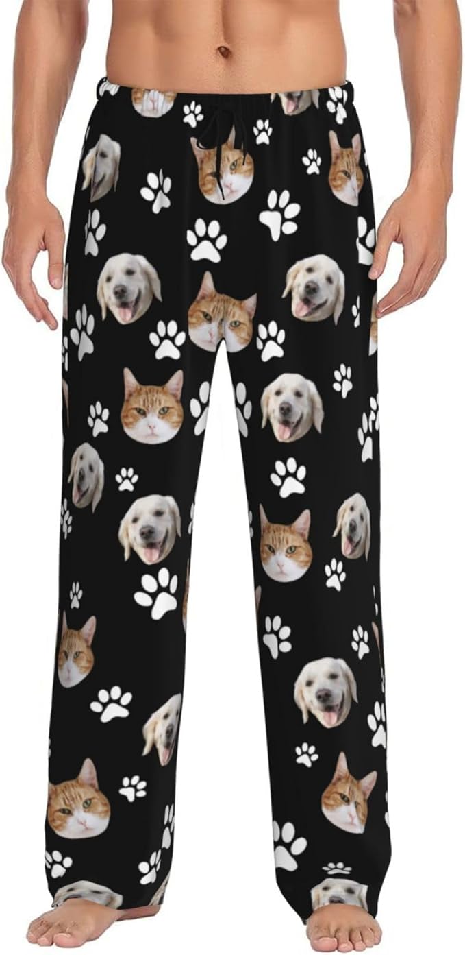 Personalized Pajama Pants For Men Women Custom Pajama Pants With Face Custom Face Pajamas Funny Customized Gifts