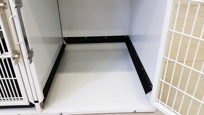 43" W x 32" H x 26" D Large Powdercoated Cage Bank