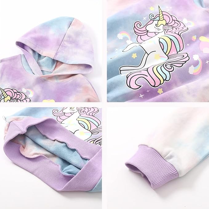 WELAKEN Sweatshirts for Girls Toddler & Kids II Little Girl's Pullover Tops Sweaters & Hoodies