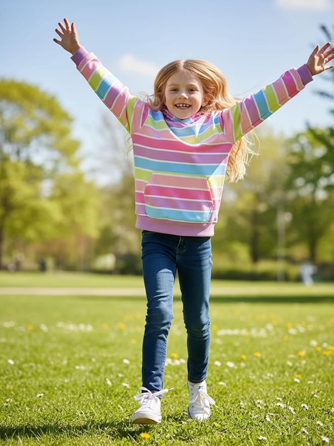 WELAKEN Sweatshirts for Girls Toddler & Kids II Little Girl's Pullover Tops Sweaters & Hoodies