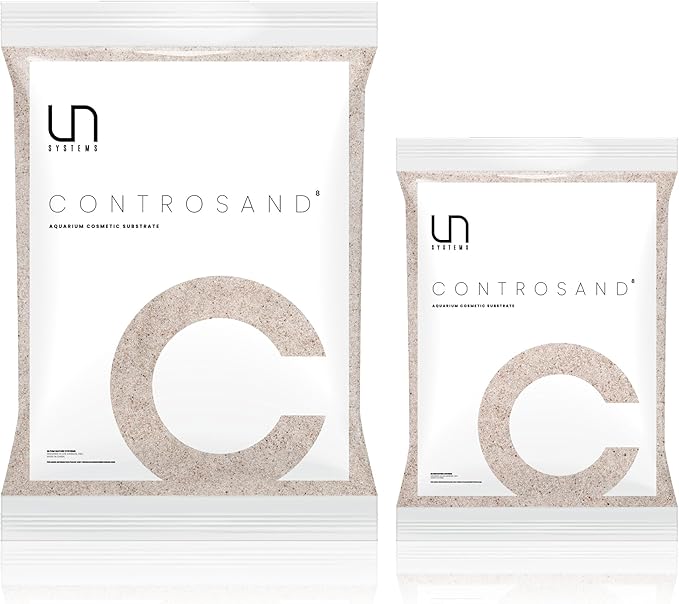 UNS Controsand - Bora, 8L - Natural Freshwater 0.4-0.9mm Natural White Sand for Aquascaping Planted Tanks - Aquarium, Terrarium, Paludarium Substrate for Betta, Shrimp, Fish, Jumping Spider, Turtle