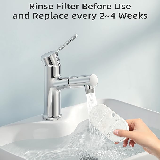 Cat Water Fountain Filters Replacement Filter for 71oz/2.1L PLWF002 Capsule Pet Water Fountain Replacement Filter (C. 16Filters+16Sponges)